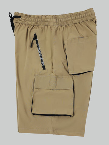 Functional Cargo Shorts Beige