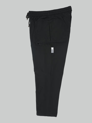 All Black Utilitarian Cargo Male Pants