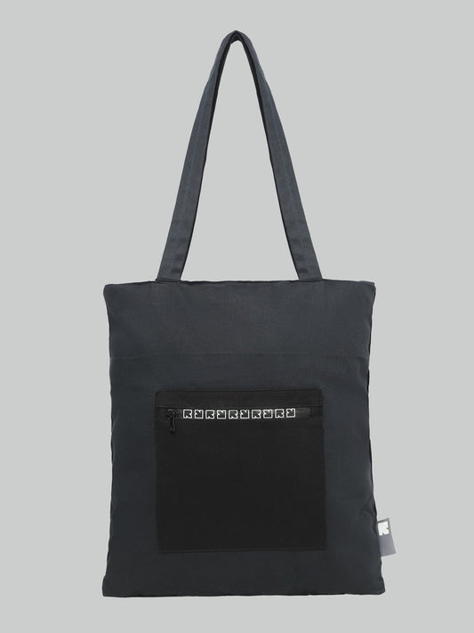 Two Tone Tote Bag Navy
