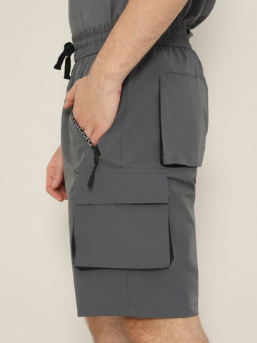 Functional Cargo Shorts Grey