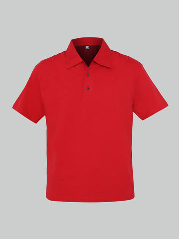 Unisex Everyday Polo T-shirt Red