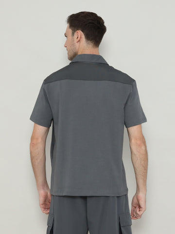 Unisex Everyday Polo T-shirt Grey