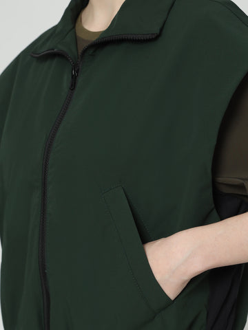 Unisex Utilitarian Green Vest