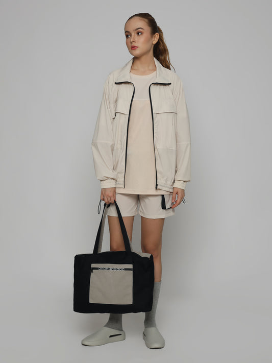 Unisex Ultimate Utilitarian Cream Female Jacket