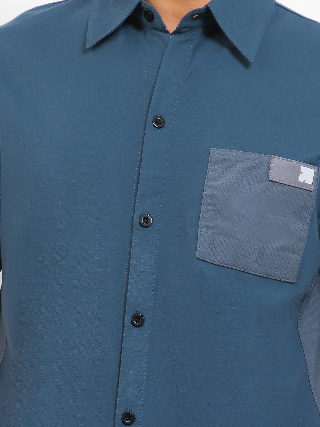 Unisex Ultimate Utilitarian Shirt Male Blue