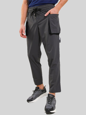 All Grey Utilitarian Cargo Male Pants