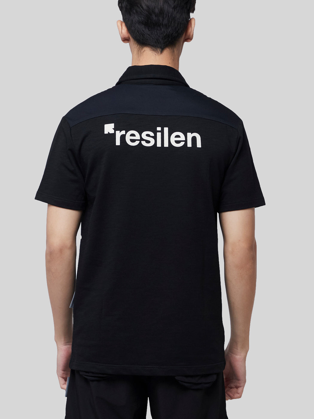 Unisex Everyday Polo Male T-shirt Black
