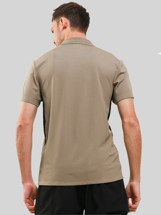 Unisex Ultimate Utilitarian Shirt Male Beige