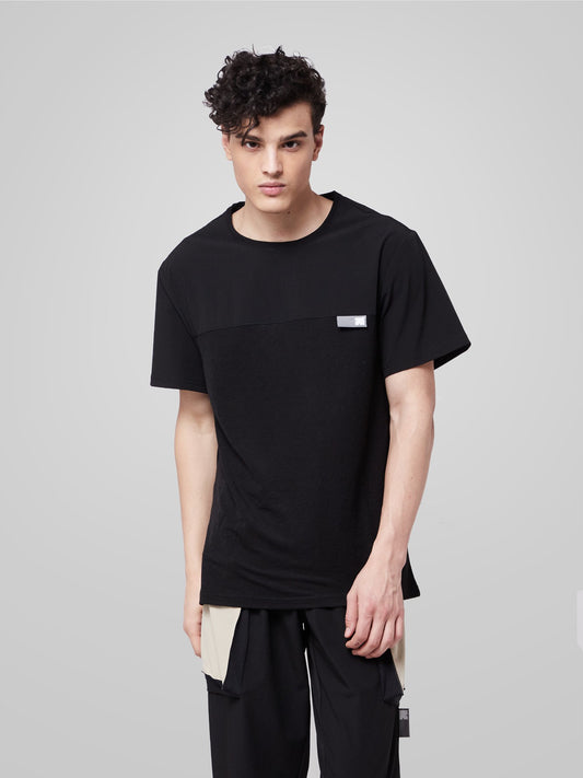 Unisex Ultimate Utilitarian Black Male T-shirt
