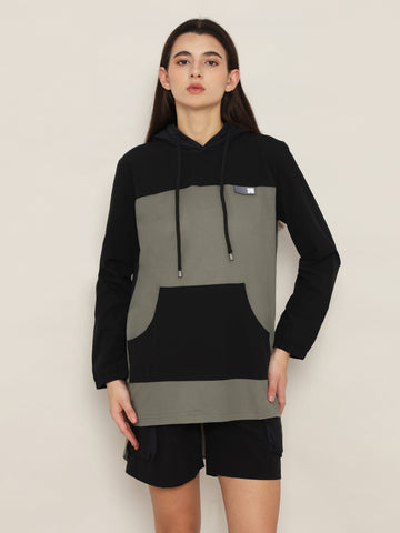Utilitarian Army Hoodie