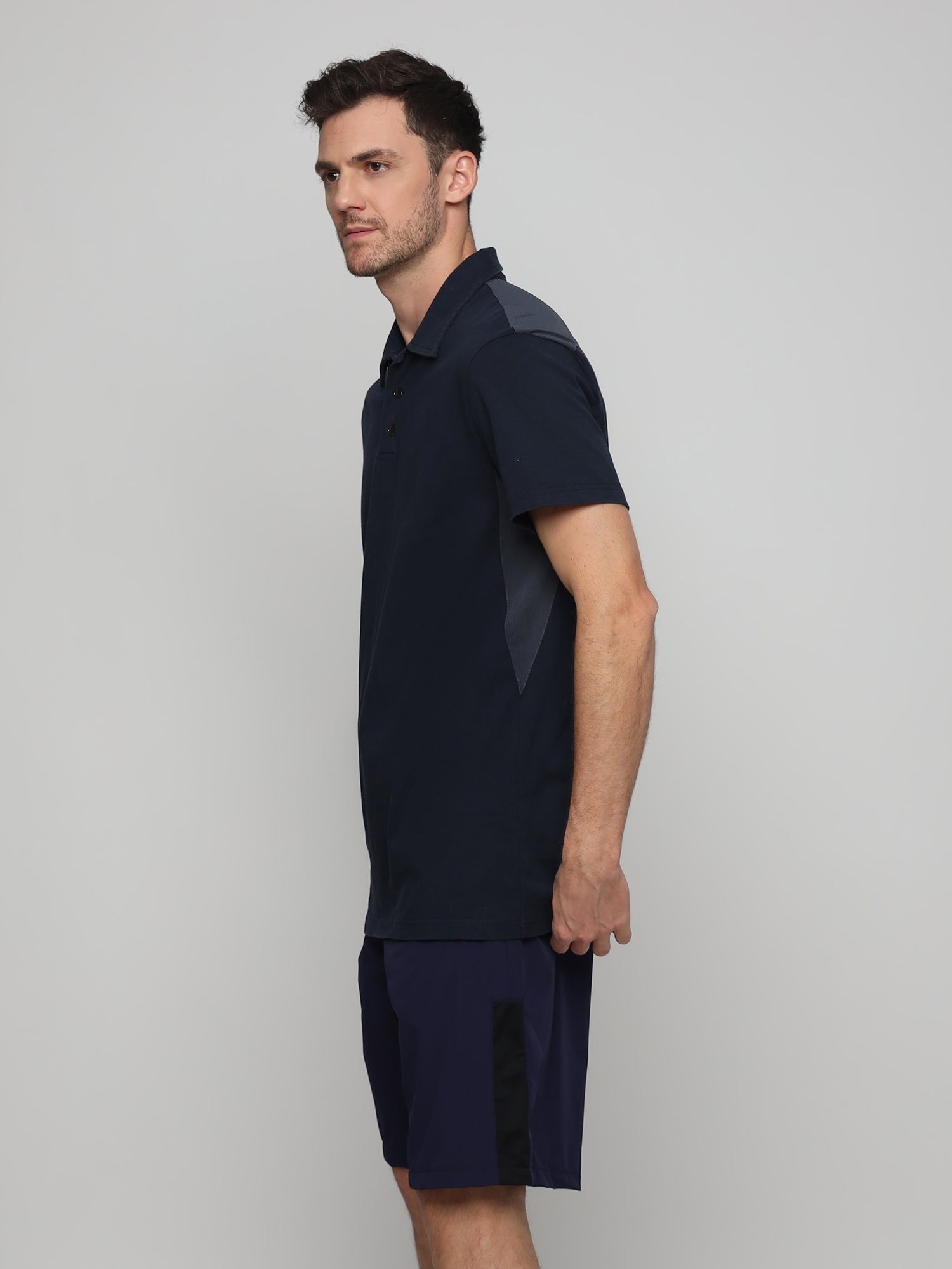 Unisex Everyday Polo Male T-shirt Navy