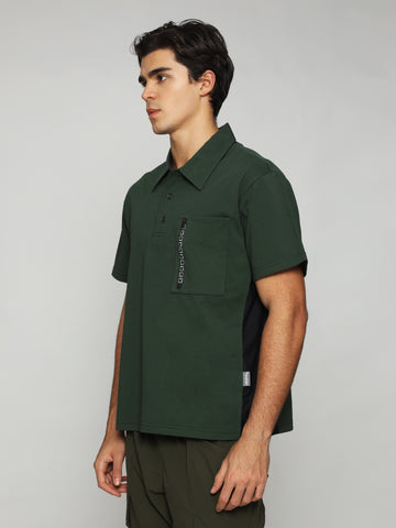 Active Golf Polo T-shirt Unisex Green