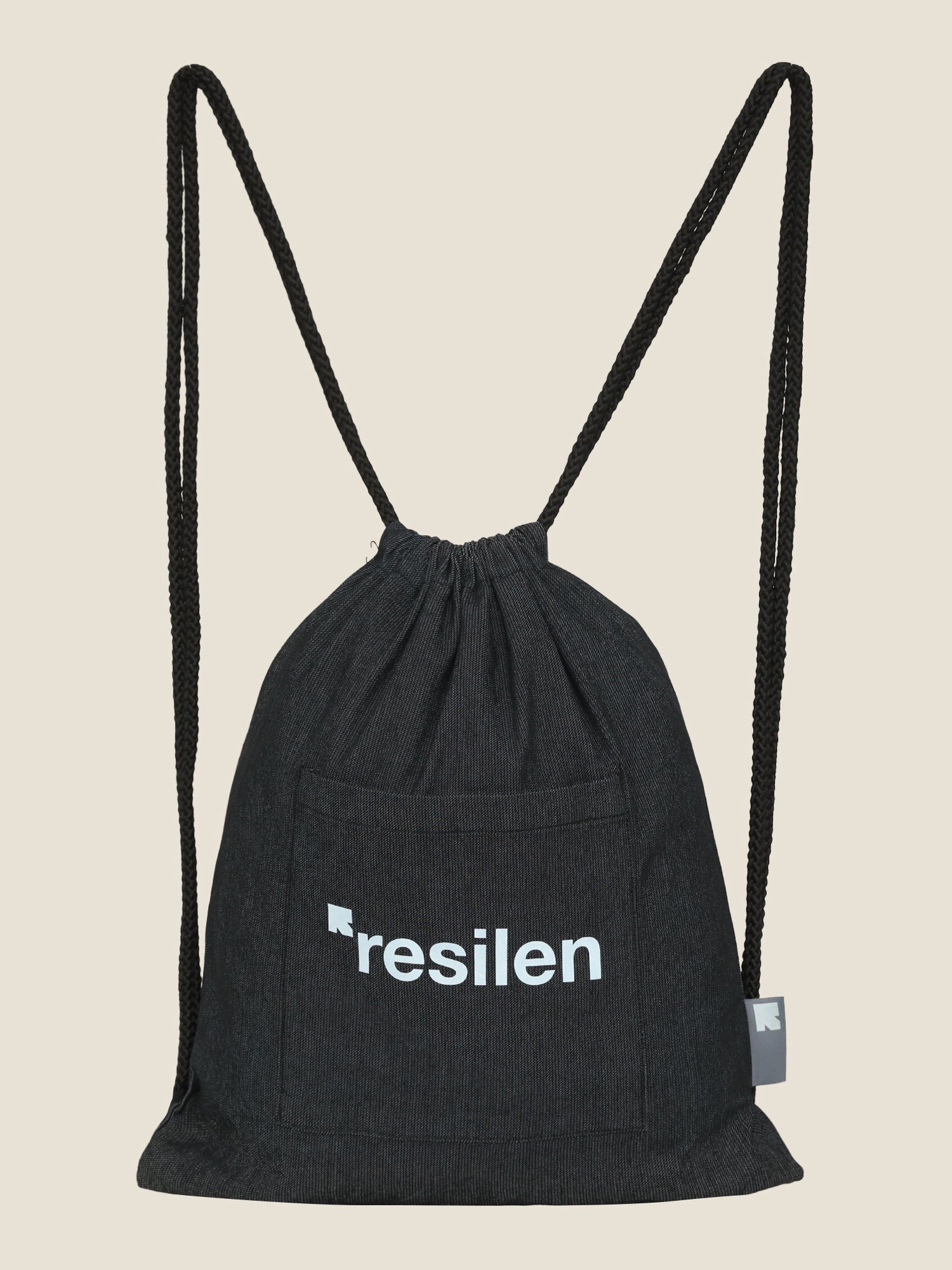 Upcycled Drawstring Bag