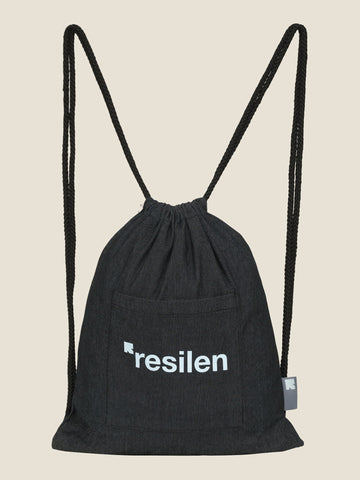Upcycled Drawstring Bag