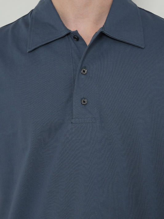 Unisex Everyday Polo T-shirt Blue