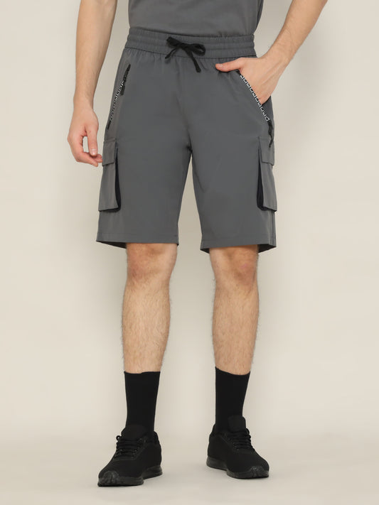 Functional Cargo Shorts Grey