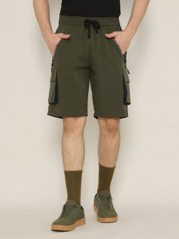 Functional Cargo Shorts Army
