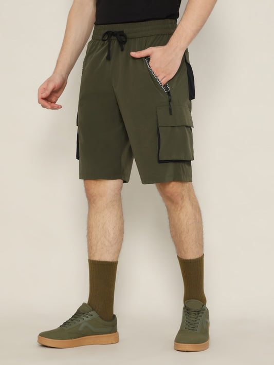 Functional Cargo Shorts Army