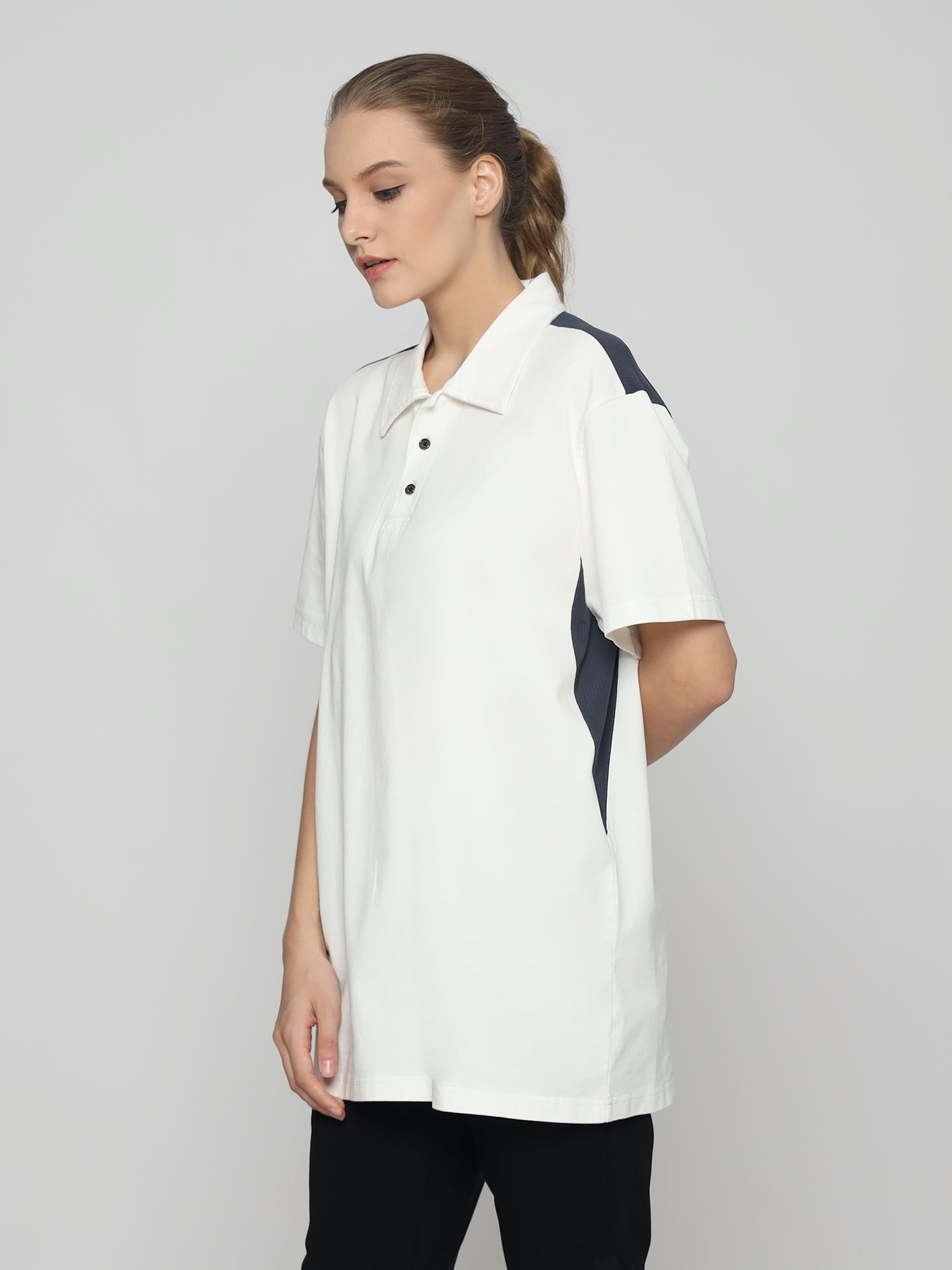 Unisex Everyday Polo Female T-shirt White