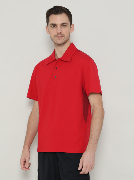 Unisex Everyday Polo T-shirt Red