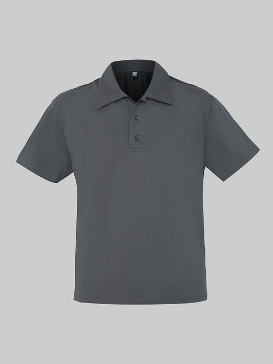 Unisex Everyday Polo T-shirt Grey