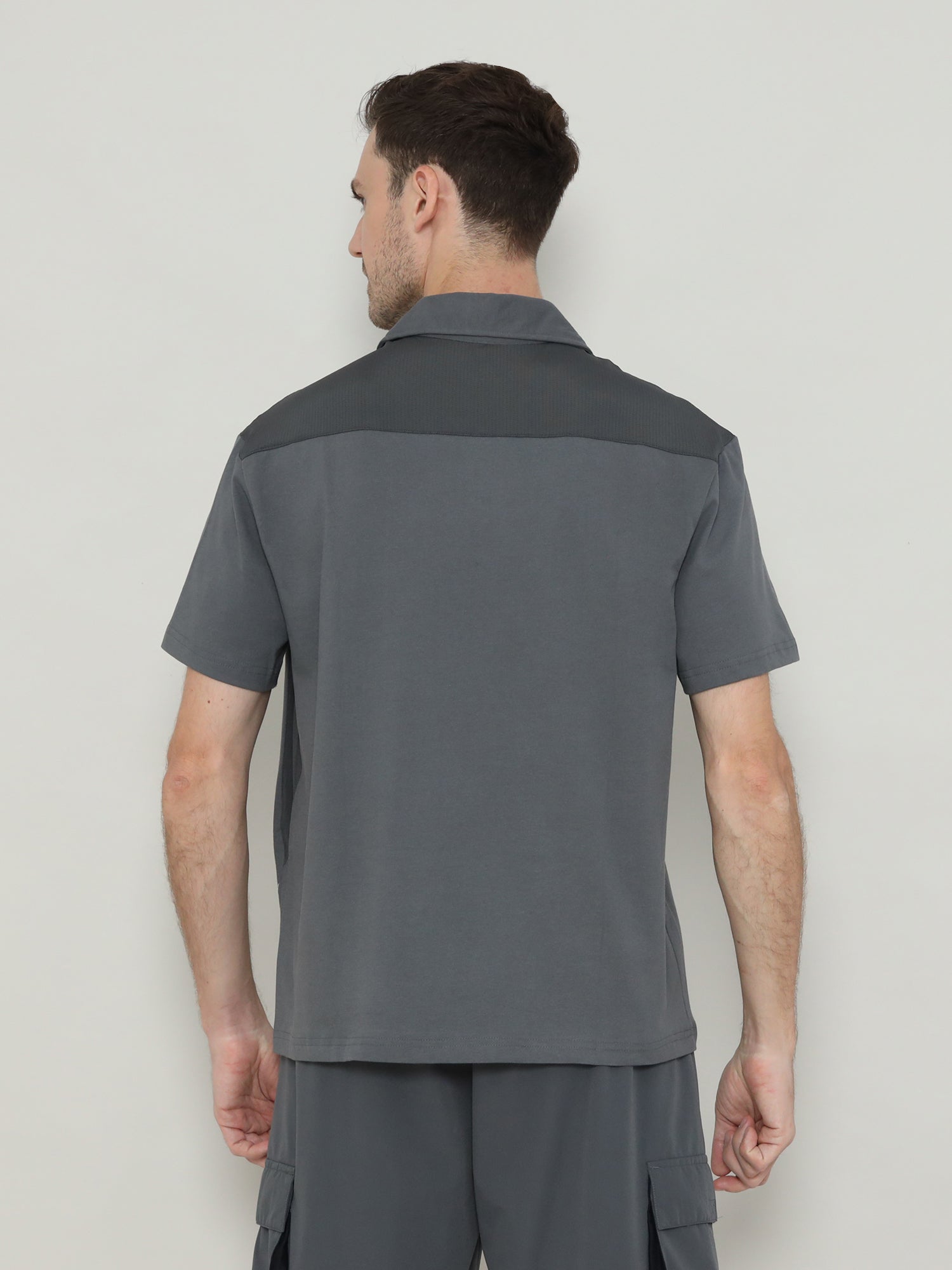 Unisex Everyday Polo T-shirt Grey