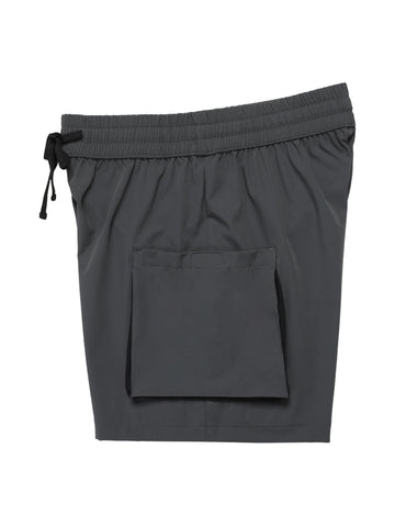 Utilitarian Female Hot Pants Grey