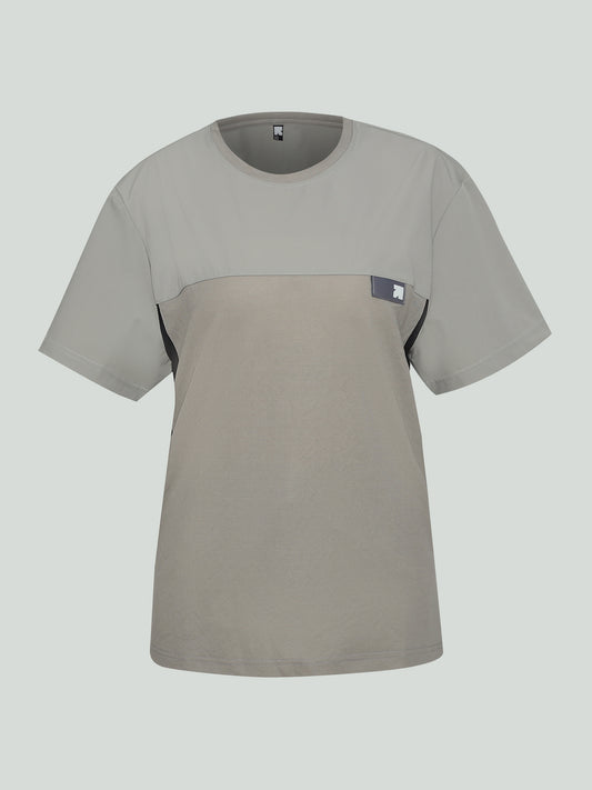 Unisex Ultimate Utilitarian Light Grey Female T-shirt