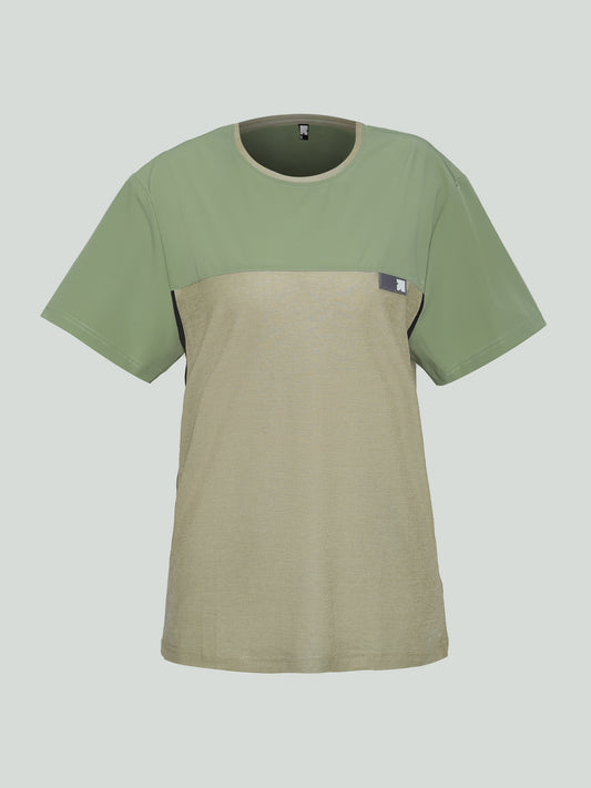 Unisex Ultimate Utilitarian Light Green Female T-shirt