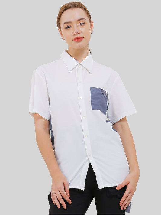 Unisex Ultimate Utilitarian Shirt Female White