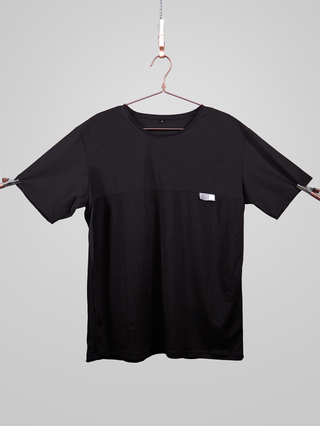 Unisex Ultimate Utilitarian Black Male T-shirt