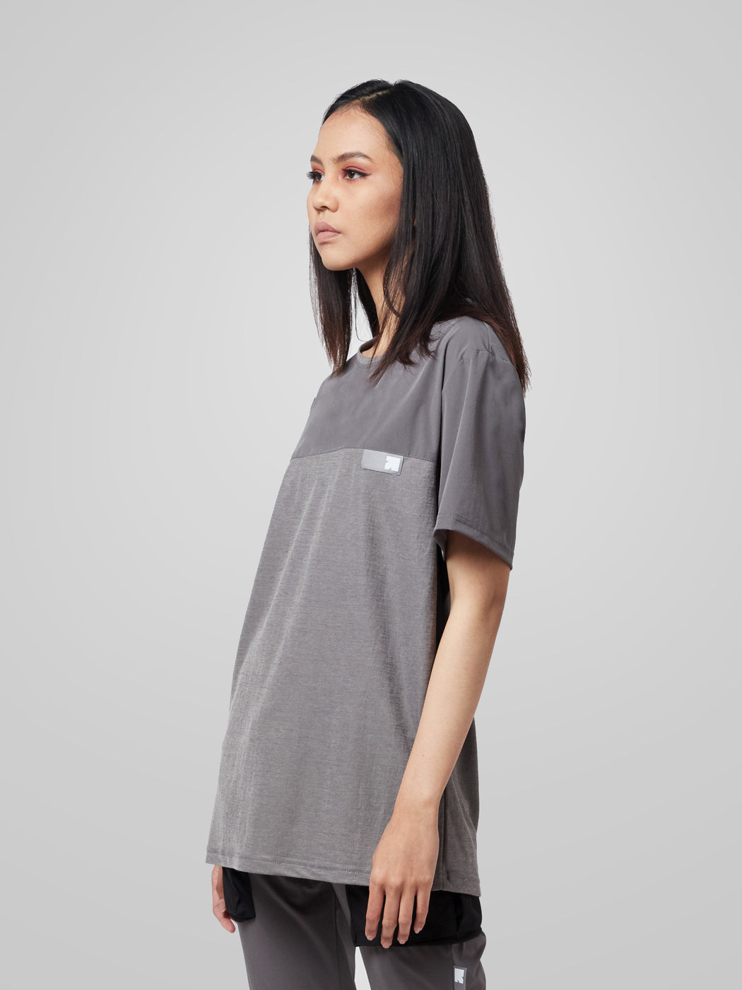 Unisex Ultimate Utilitarian Grey Female T-shirt