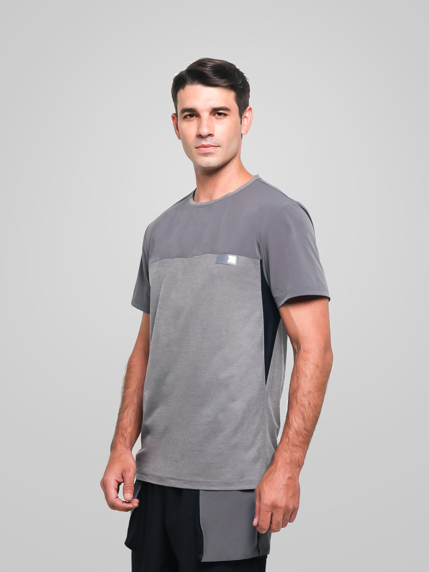 Unisex Ultimate Utilitarian Grey Male T-shirt