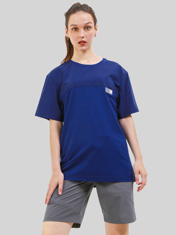 Unisex Ultimate Utilitarian Blue Female T-shirt