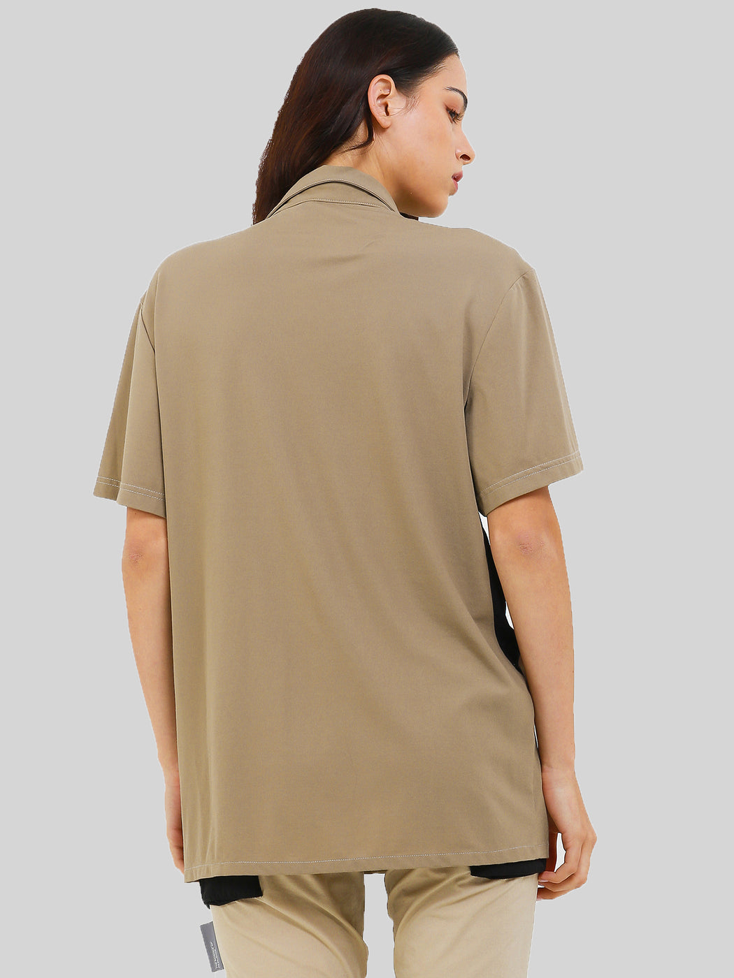 Unisex Ultimate Utilitarian Shirt Female Beige