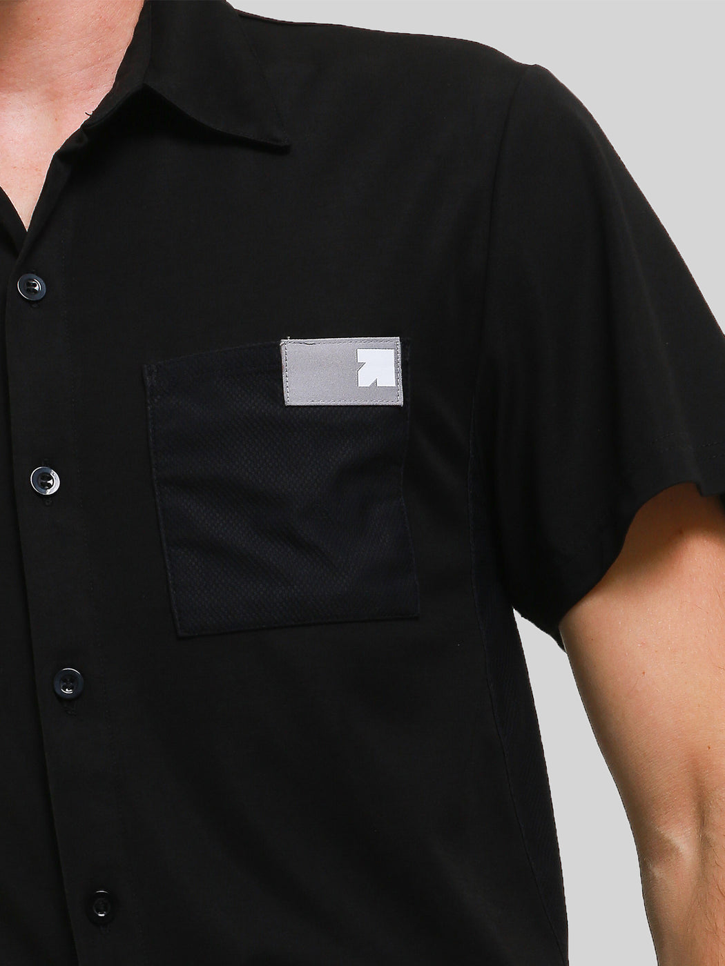 Unisex Ultimate Utilitarian Shirt Male Black
