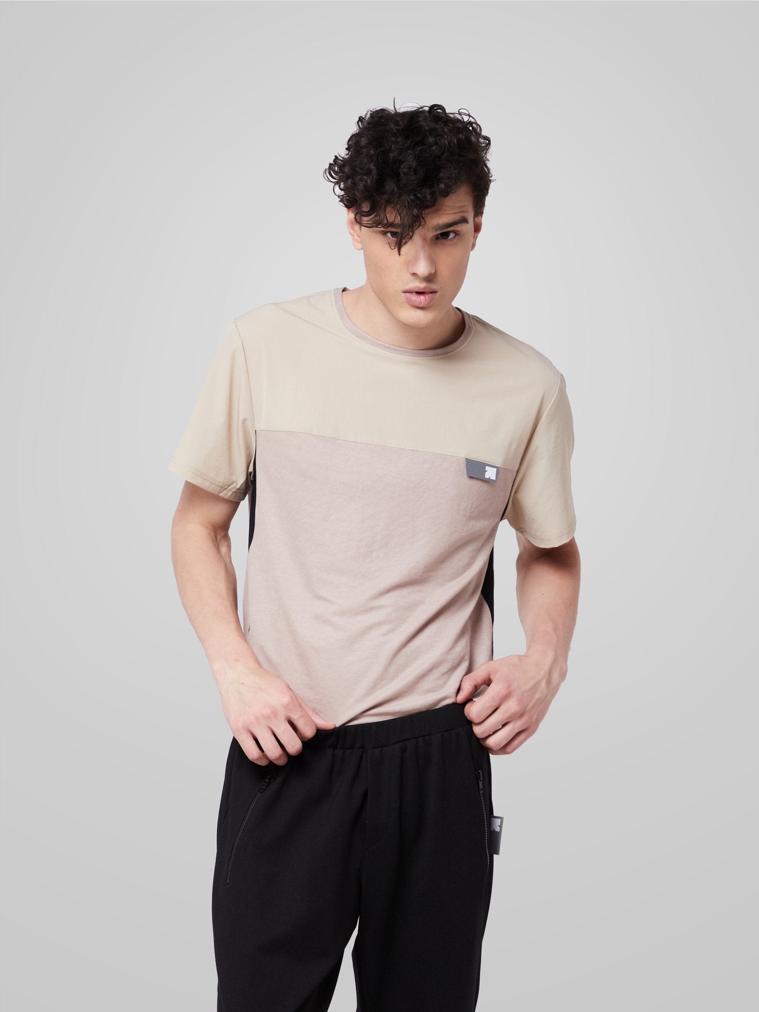 Unisex Ultimate Utilitarian Beige Male T-shirt
