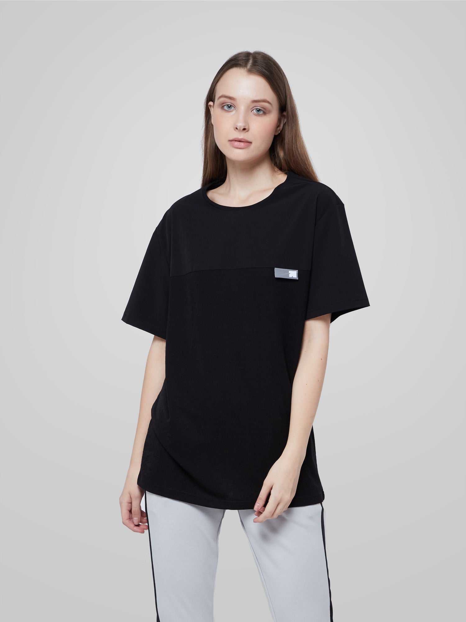 Unisex Ultimate Utilitarian Black Female T-shirt